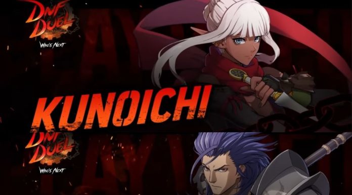 Kunoichi et Vanguard bandes-annonces Dungeon Fighter Duel