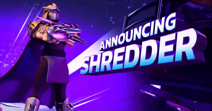 Shredder nouveau DLC Nickelodeon All-Star Brawl