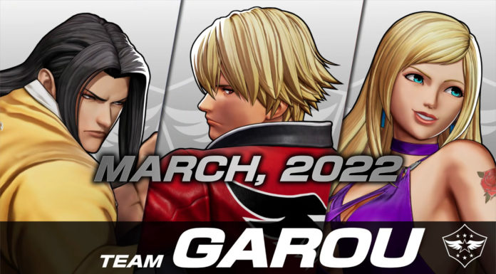 KOF 15 Team Garou Gameplay