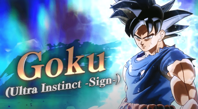 Goku Ultra Instinct Sign DB Xenoverse 2