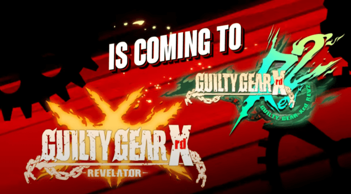 Les logos de Guilty Gear Xrd: Revelator and Rev 2